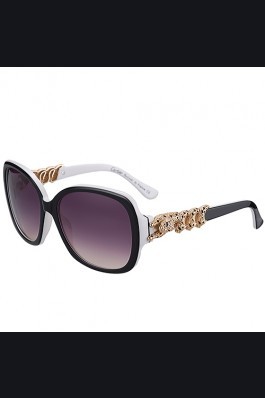 Replica Cartier Wild Panthere Diamond Square White Sunglasses 307785