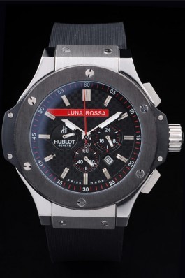 Hublot Limited Edition Luna Rosa Black Dial Watch Hublot Replica