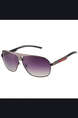 Replica Prada Sporty Embellished Grey Frame Linea Rossa Logo Sunglasses 308303
