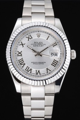 Stainless Steel Band Top Quality Silver Datejust Luxury Watch 226 5138 Replica Rolex Datejust